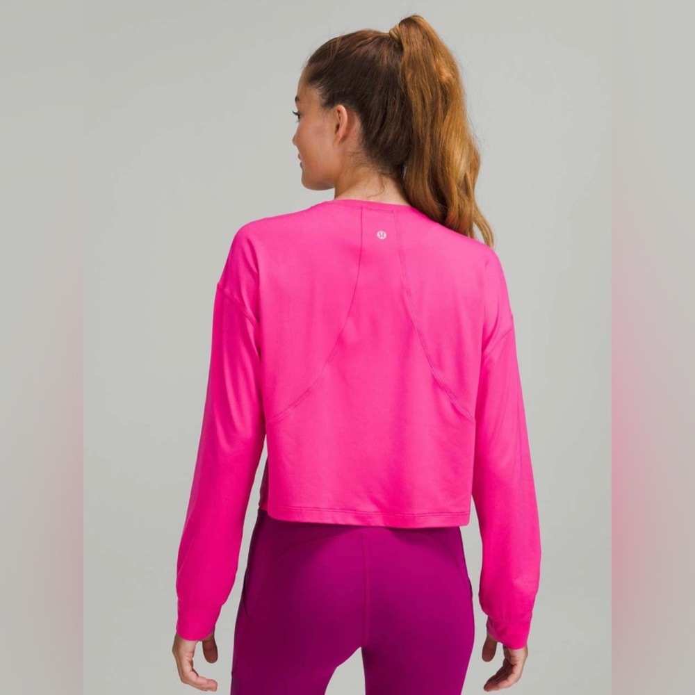 Like New Lululemon Abrasion Resistant Long Sleeve Top